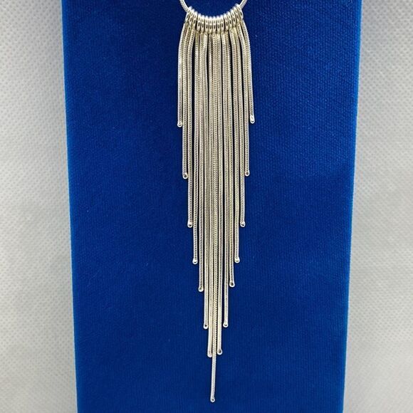 💛 925 Vintage Tassel Necklace - Picture 2 of 4